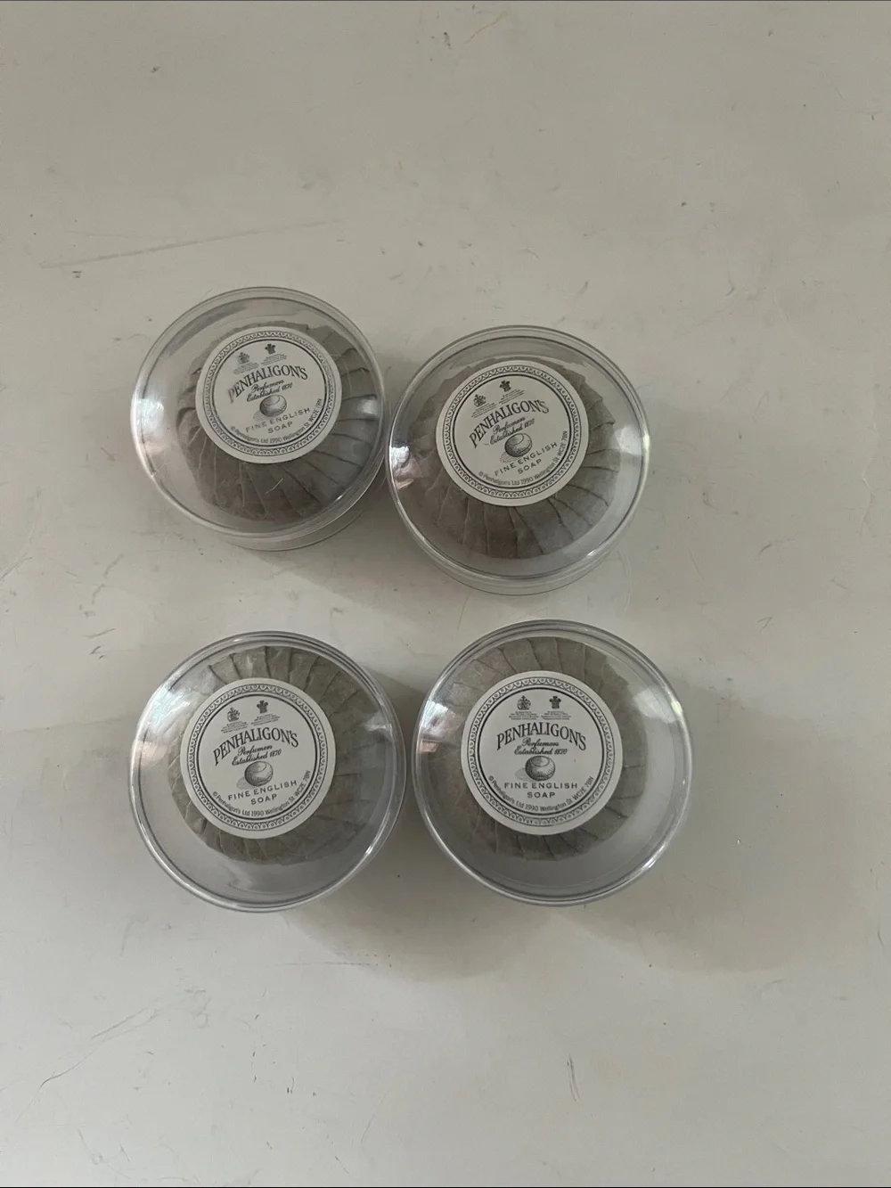 Penhaligon's Gray Wrapped Round Soaps - Set of Travel Soaps